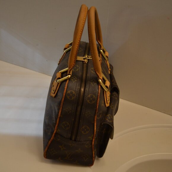 Authentic Louis Vuitton Manhattan PM Handbag with Authenticity Certificate (GUC) - Picture 5 of 13